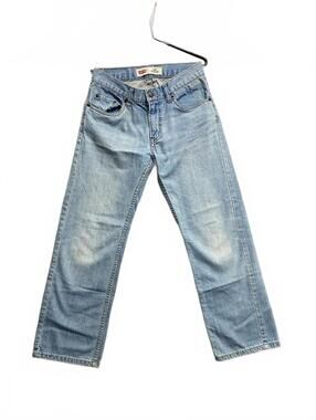 Vintage 90's Levi's Red Tab 505 Straight Light Wash Women's Jeans Size 14 27x27